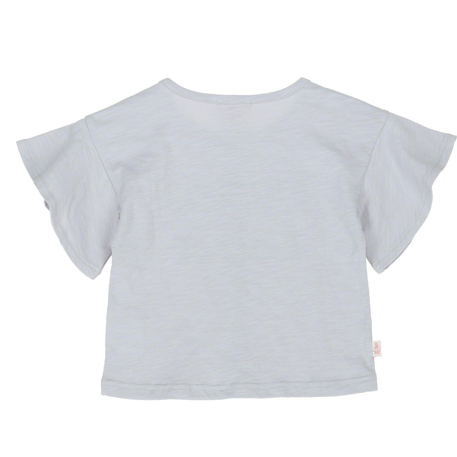 Polera Niña Pez Lila-1