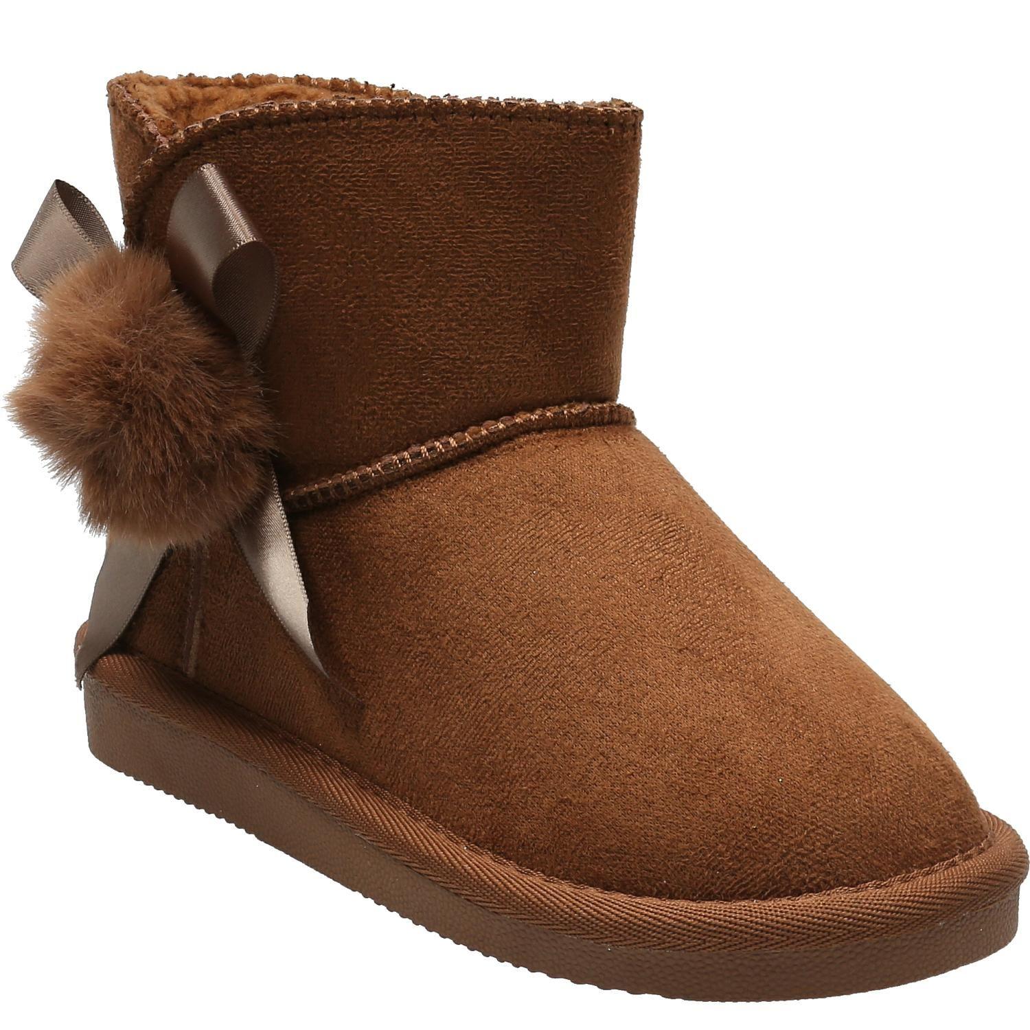 Botín Niña Giorgia Camel-0