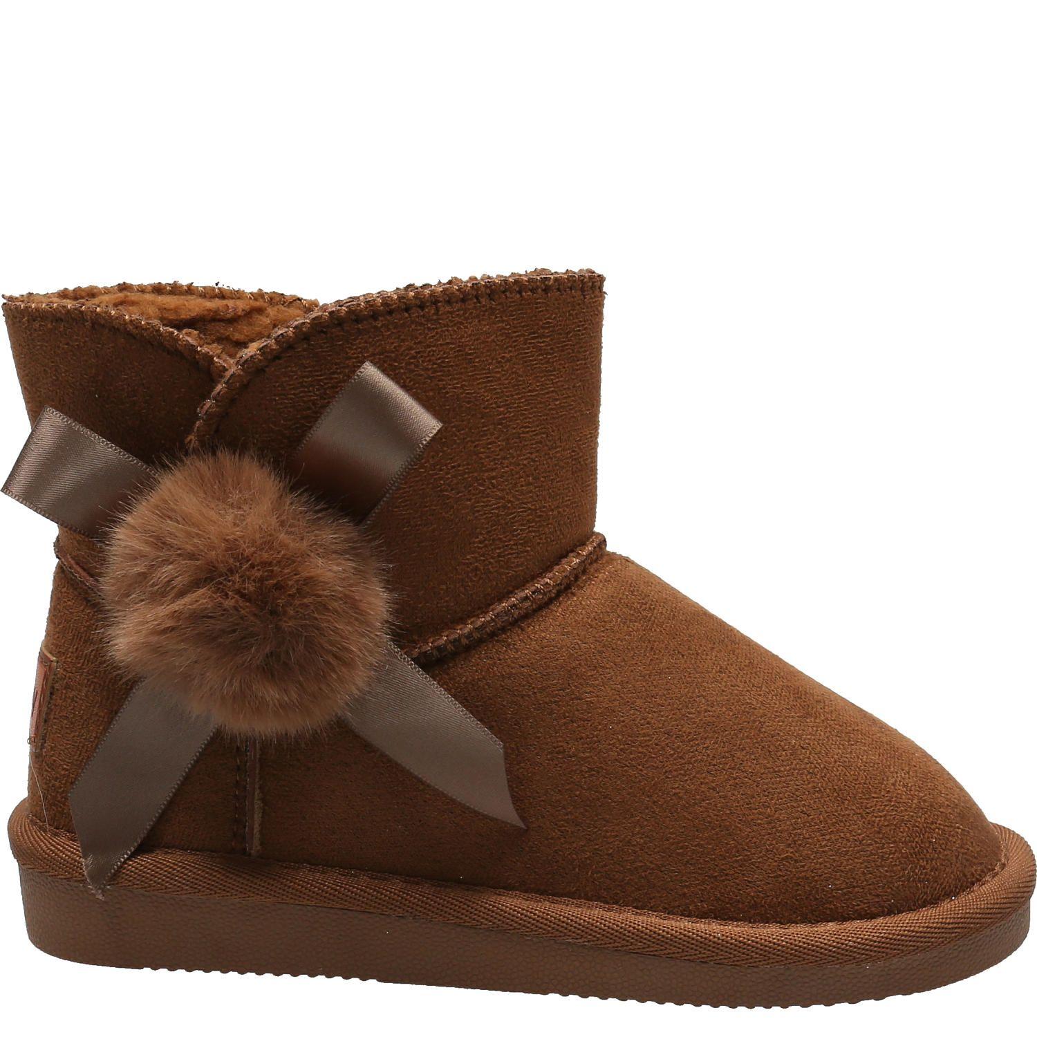 Botín Niña Giorgia Camel-1