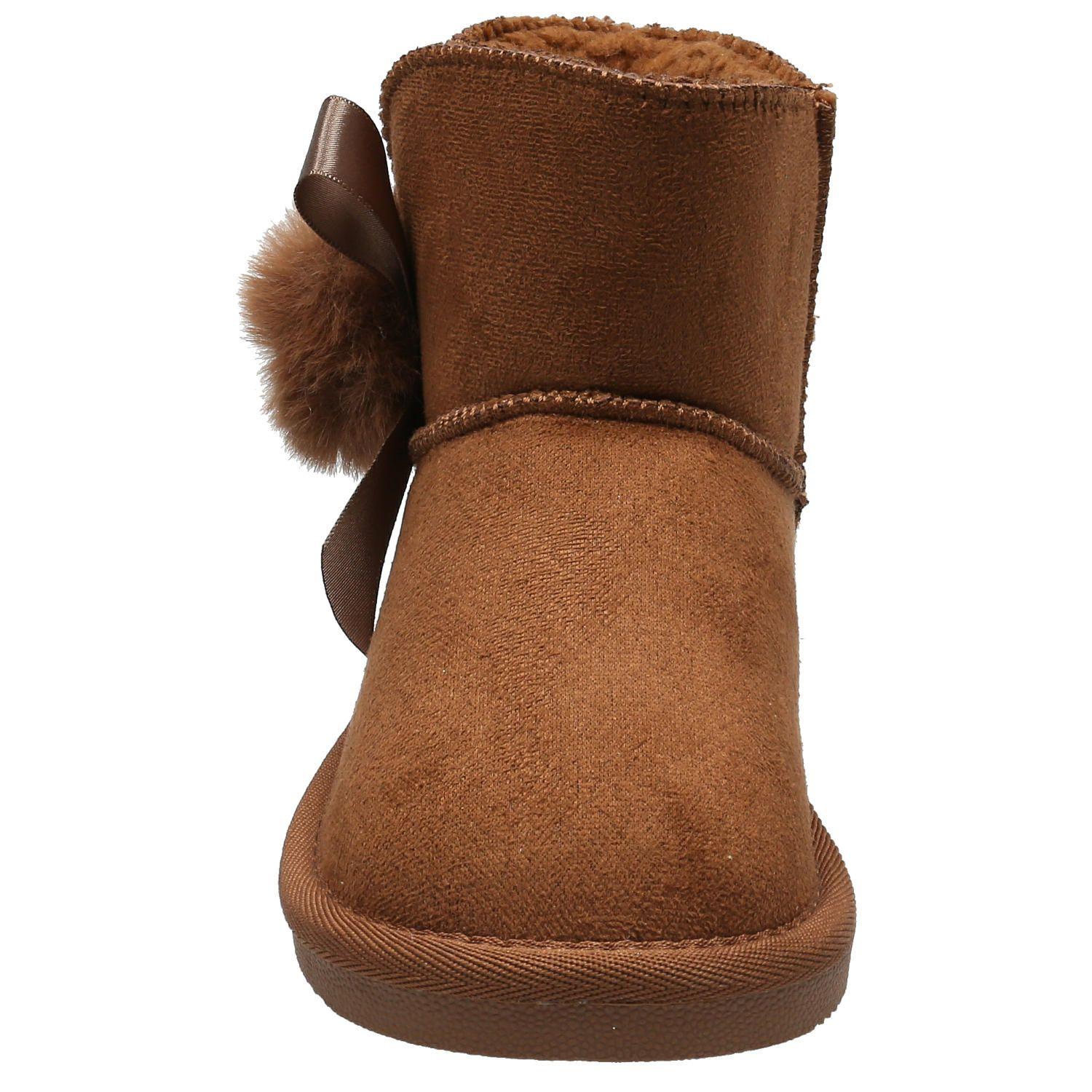 Botín Niña Giorgia Camel-2