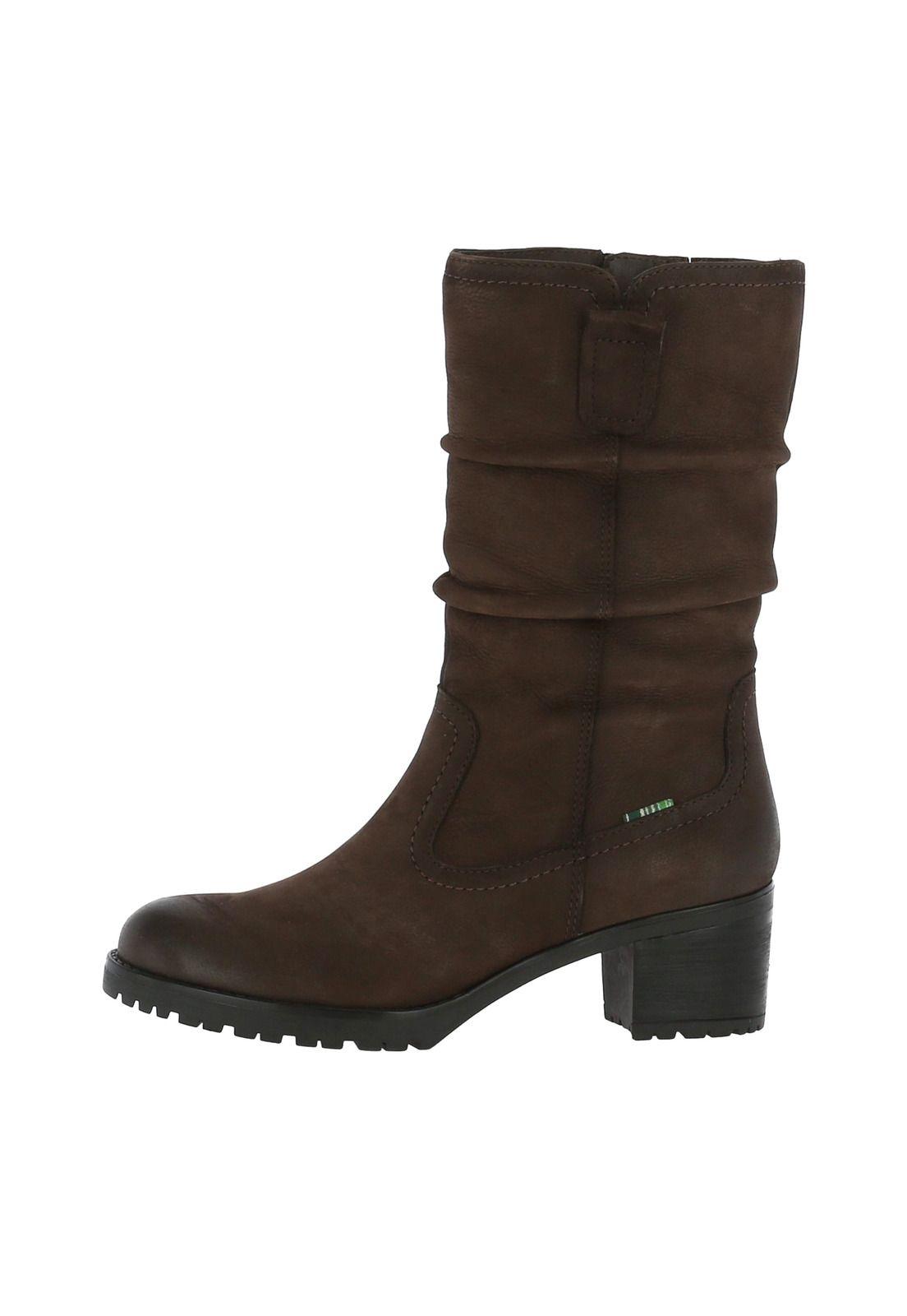 Bota Cuero Mujer Regina Café-3