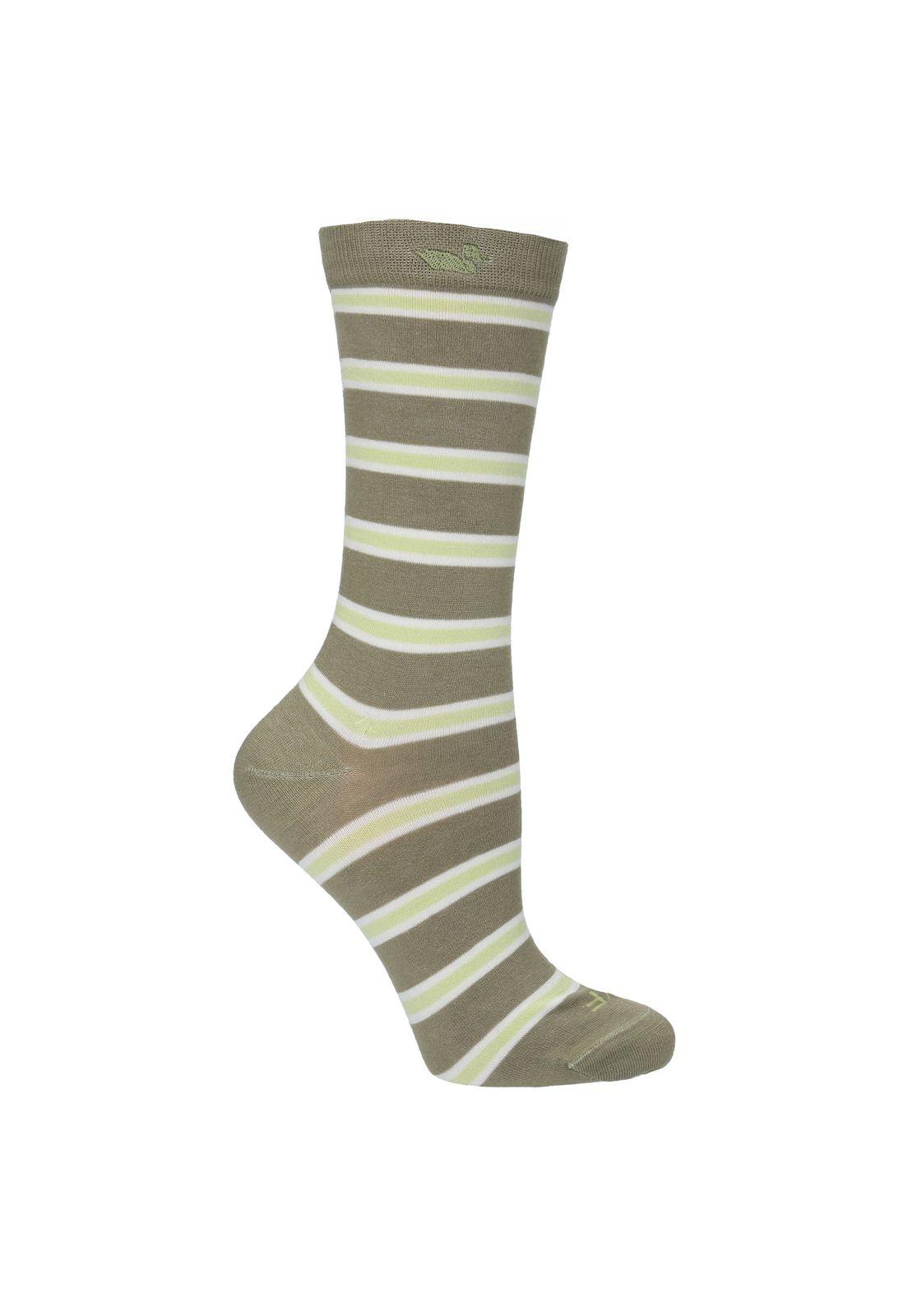 Calcetín Bambú Mujer Pack Line Multicolor-1