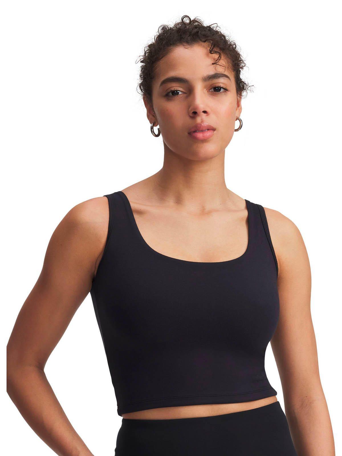 Polera sin manga Training para mujer Motion negro -0