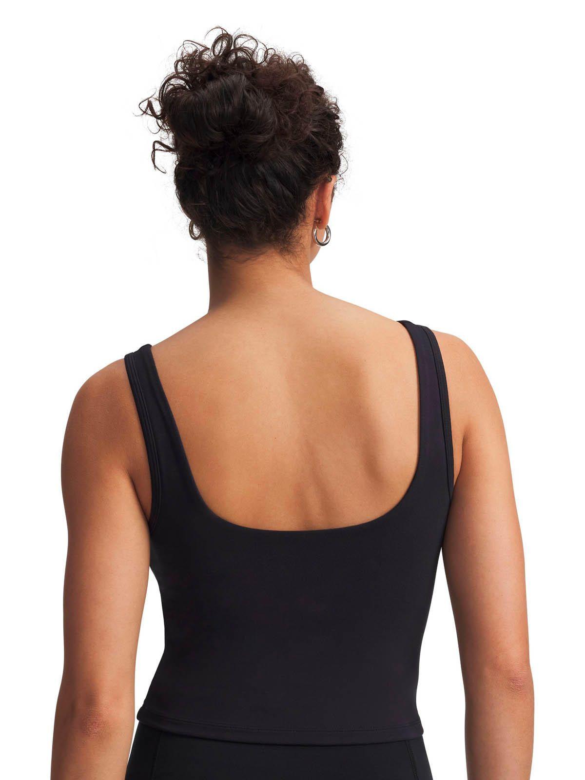 Polera sin manga Training para mujer Motion negro -1