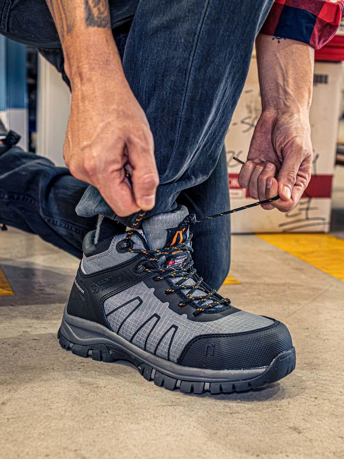 Zapato de Seguridad Sintra CT Hombre/Mujer Gris-8