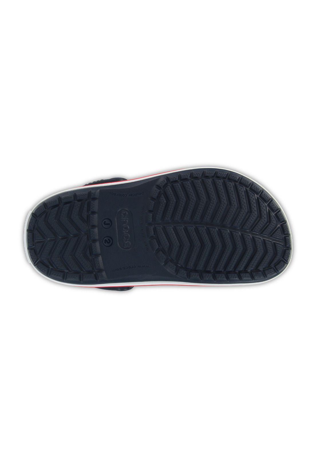 Zueco Crocs Niño Crocband Clog K Azul-5