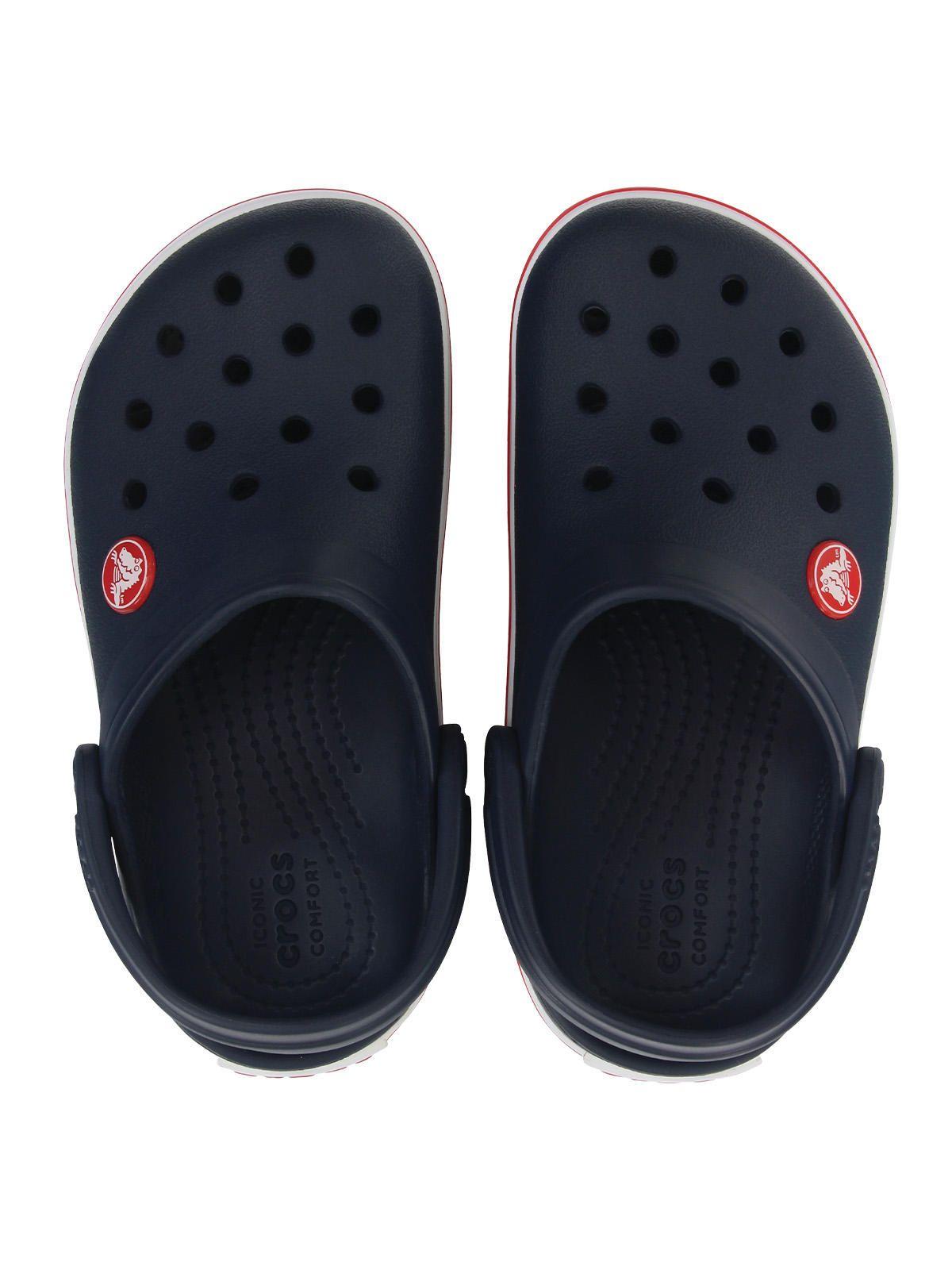 Zueco Crocs Niño Crocband Clog K Azul-4