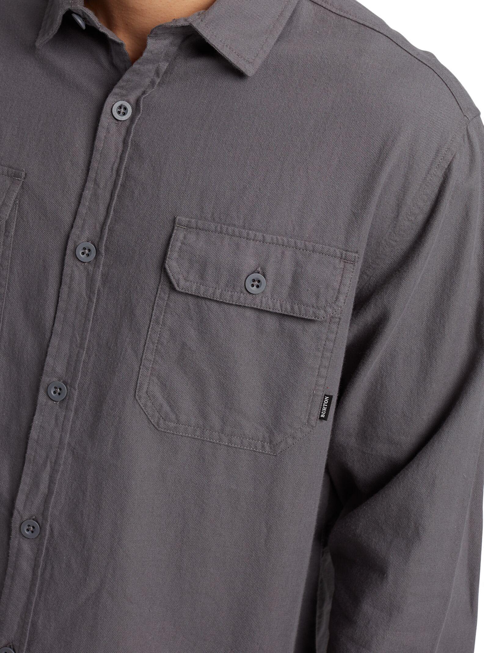 Camisa M/L Brighton Cast Hombre Gris Burton-3