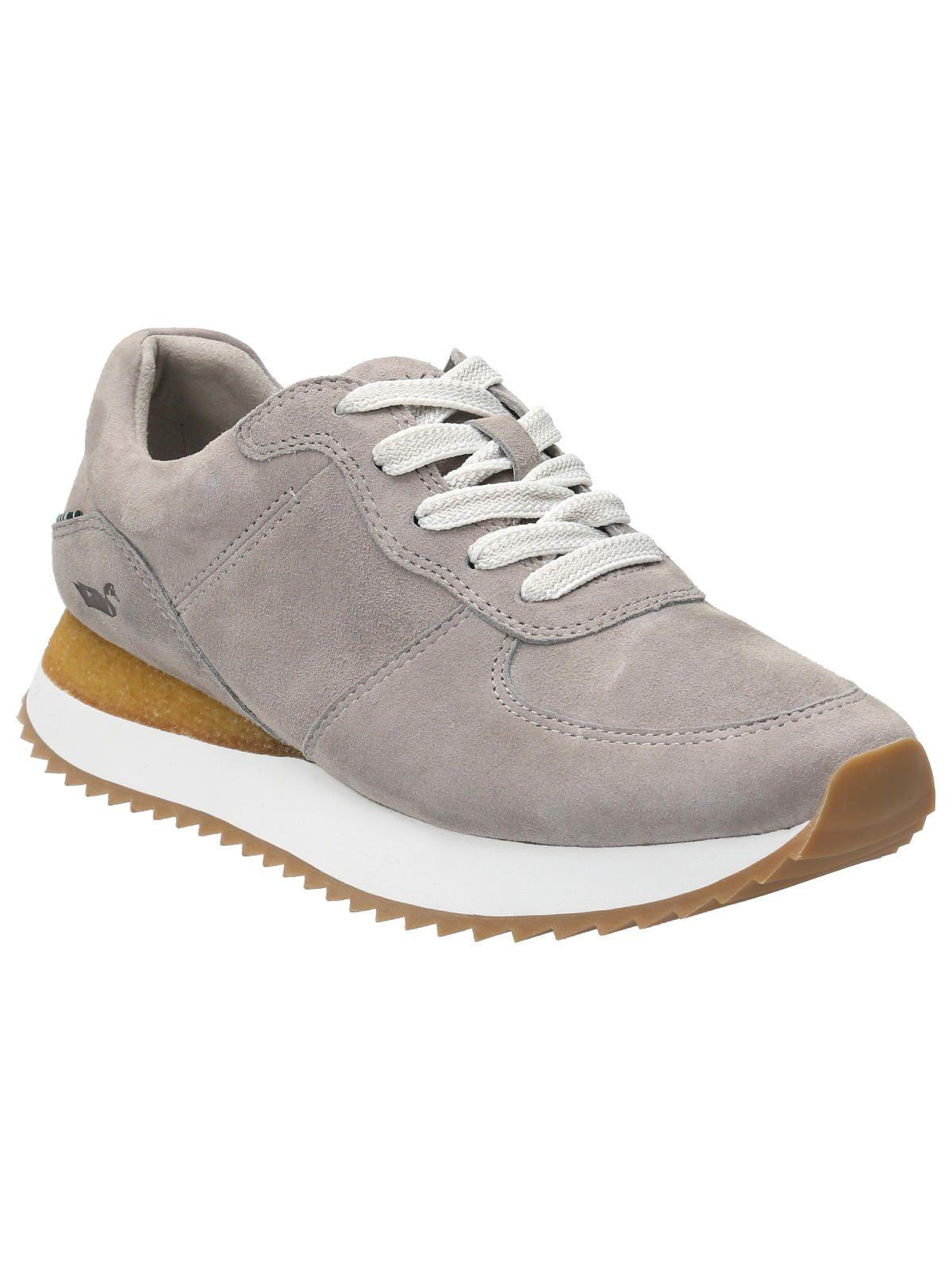 Zapatilla Cuero Mujer Viena Gris-1