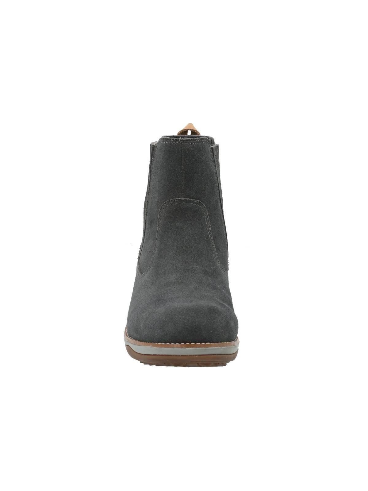 Botín Cuero Mujer Vega Gris-3