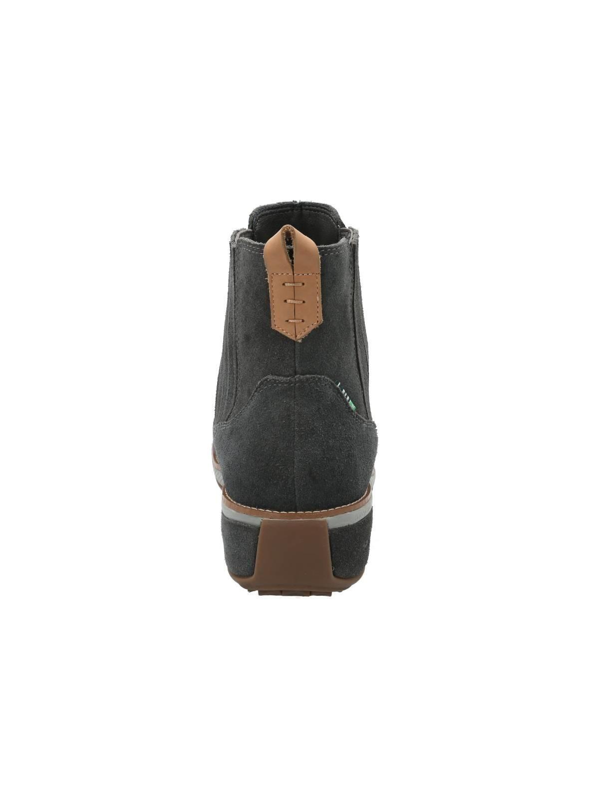 Botín Cuero Mujer Vega Gris-6