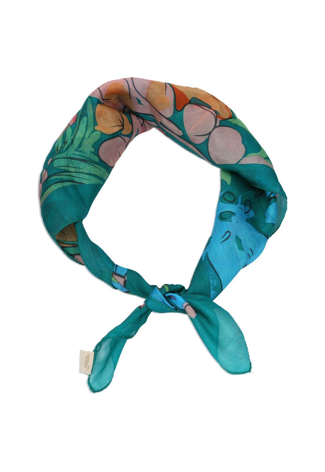 Pañuelo Seda Mujer RKF Silk Bolzano Multicolor-1