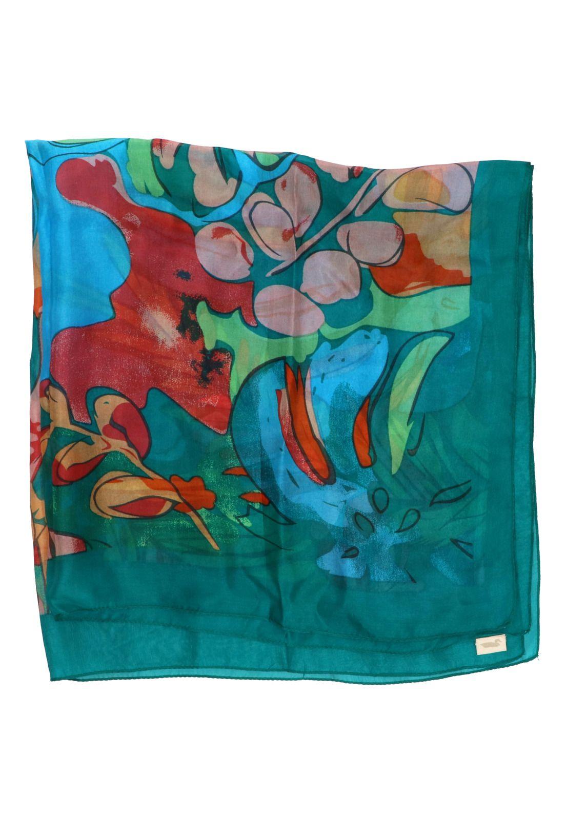 Pañuelo Seda Mujer RKF Silk Bolzano Multicolor-2