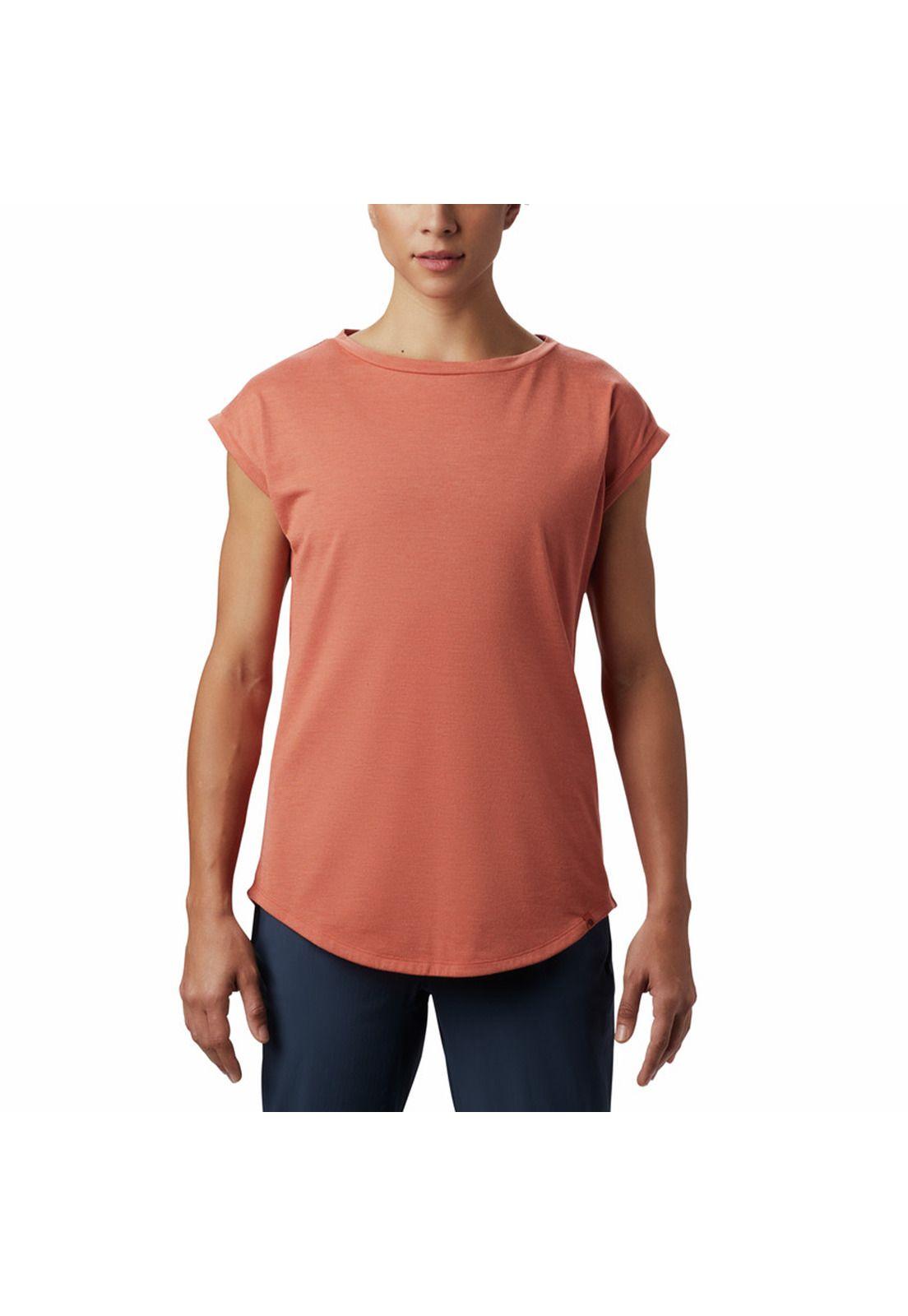 Polera M/C Mujer Everyday Perfect Naranjo-0