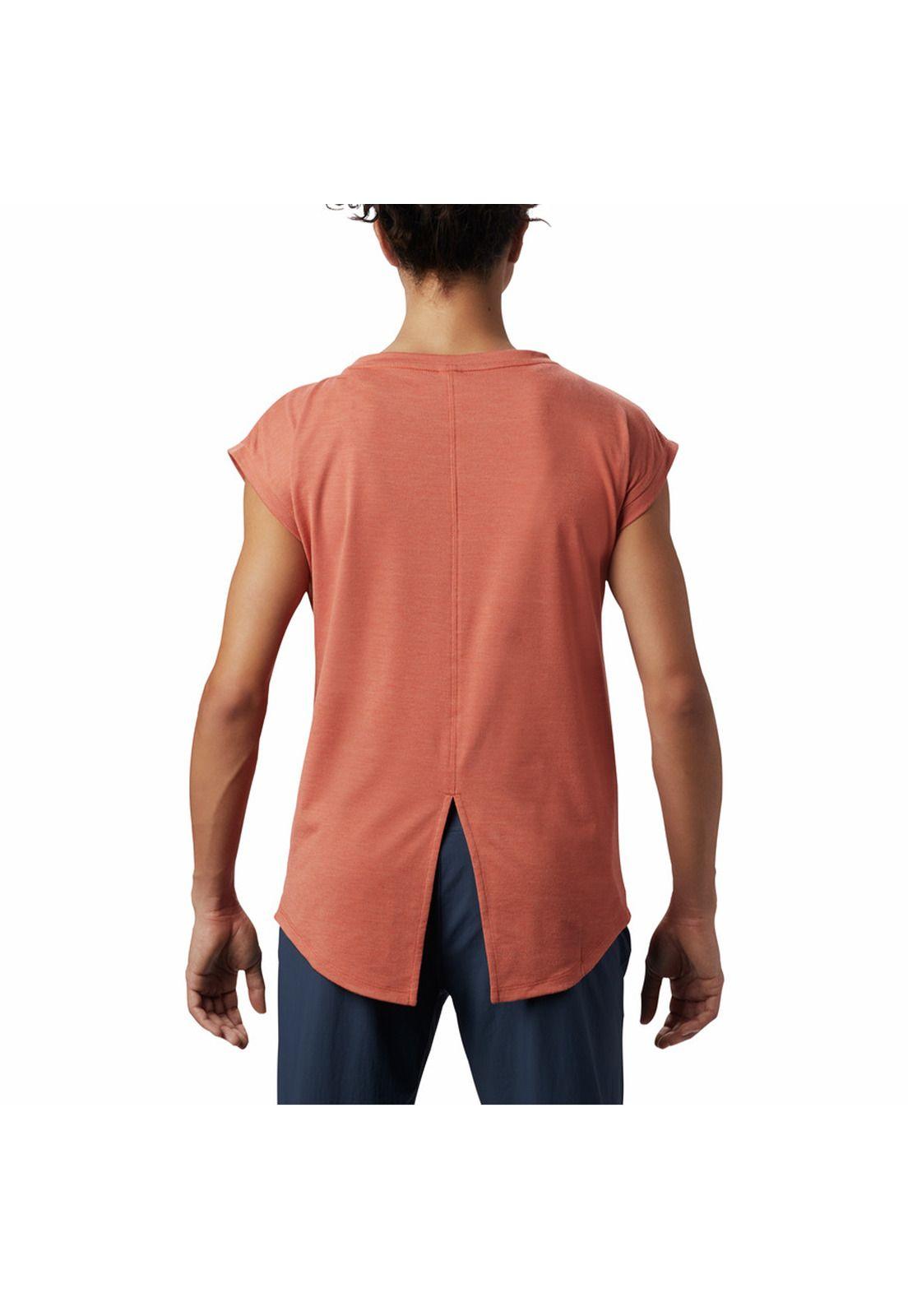 Polera M/C Mujer Everyday Perfect Naranjo-1