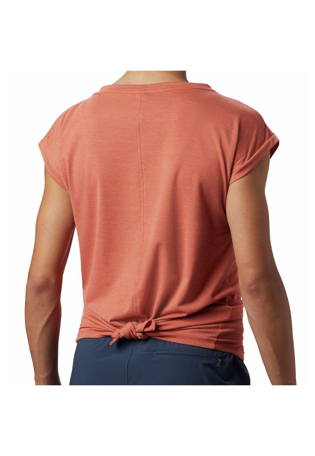 Polera M/C Mujer Everyday Perfect Naranjo-2