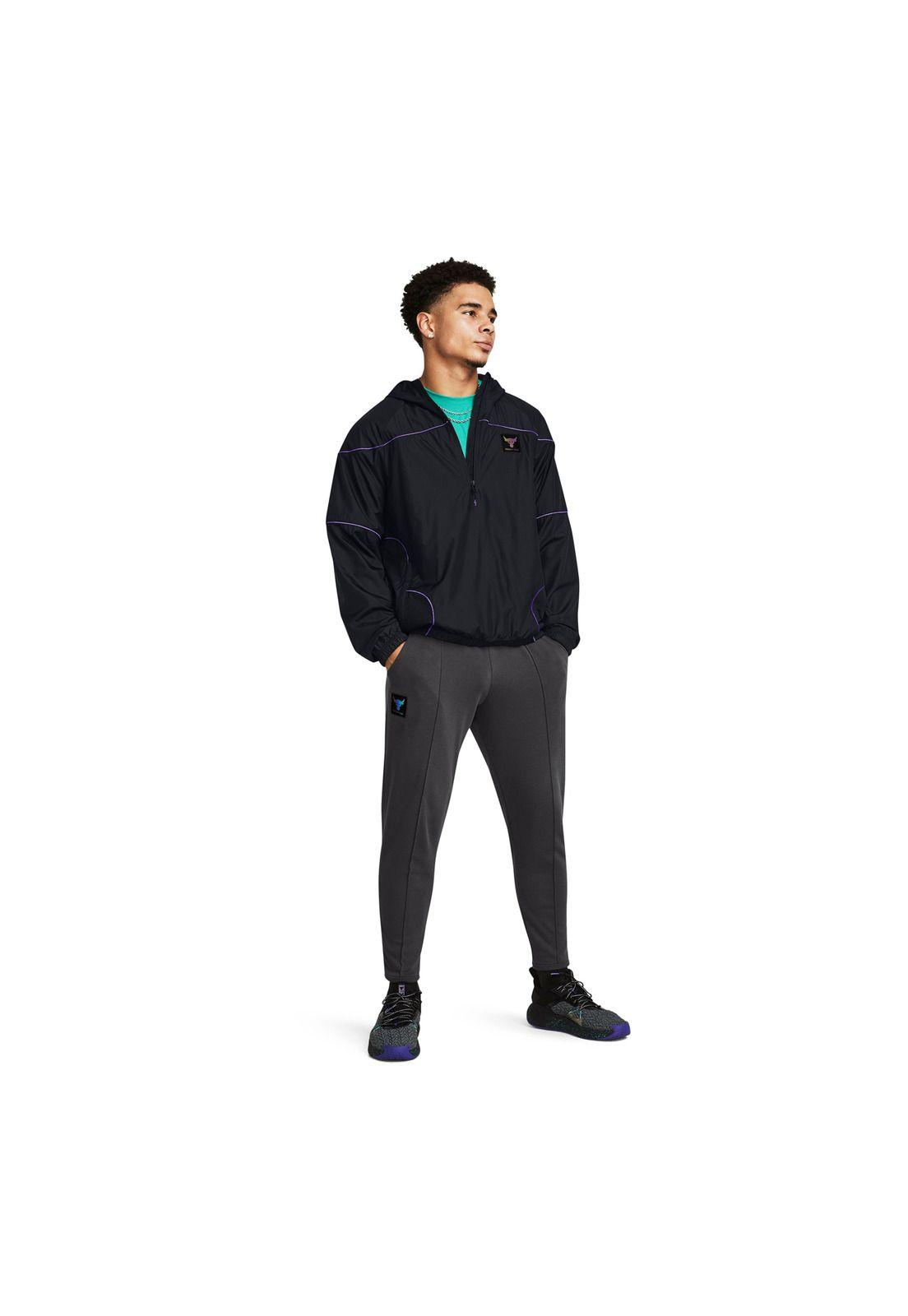 Pantalon Buzo Project Rock Terry Gris Hombre-5