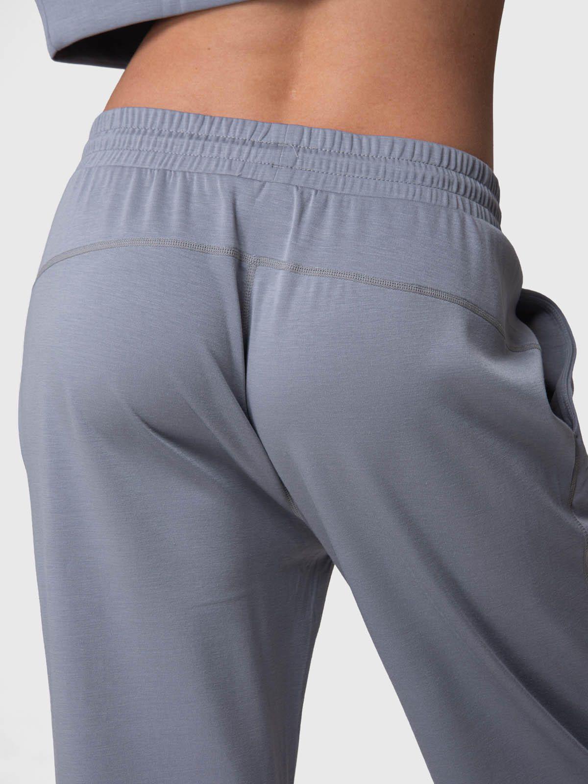 Pantalon Buzo Mujer Pant Anna Rec Gris Claro-3