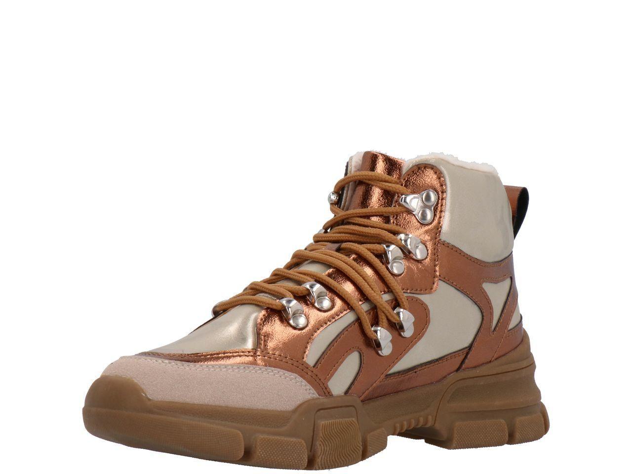 Botín Luciana Natural Bronce-3