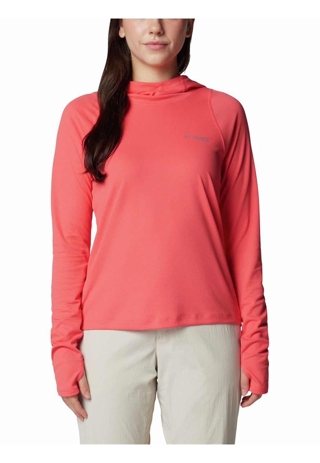 Polerón Mujer Summit Valley Hoodie Rojo-0