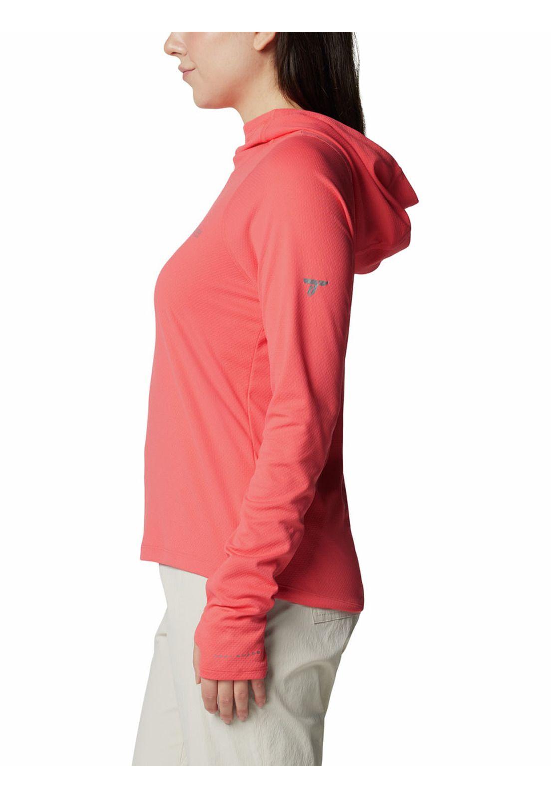 Polerón Mujer Summit Valley Hoodie Rojo-1