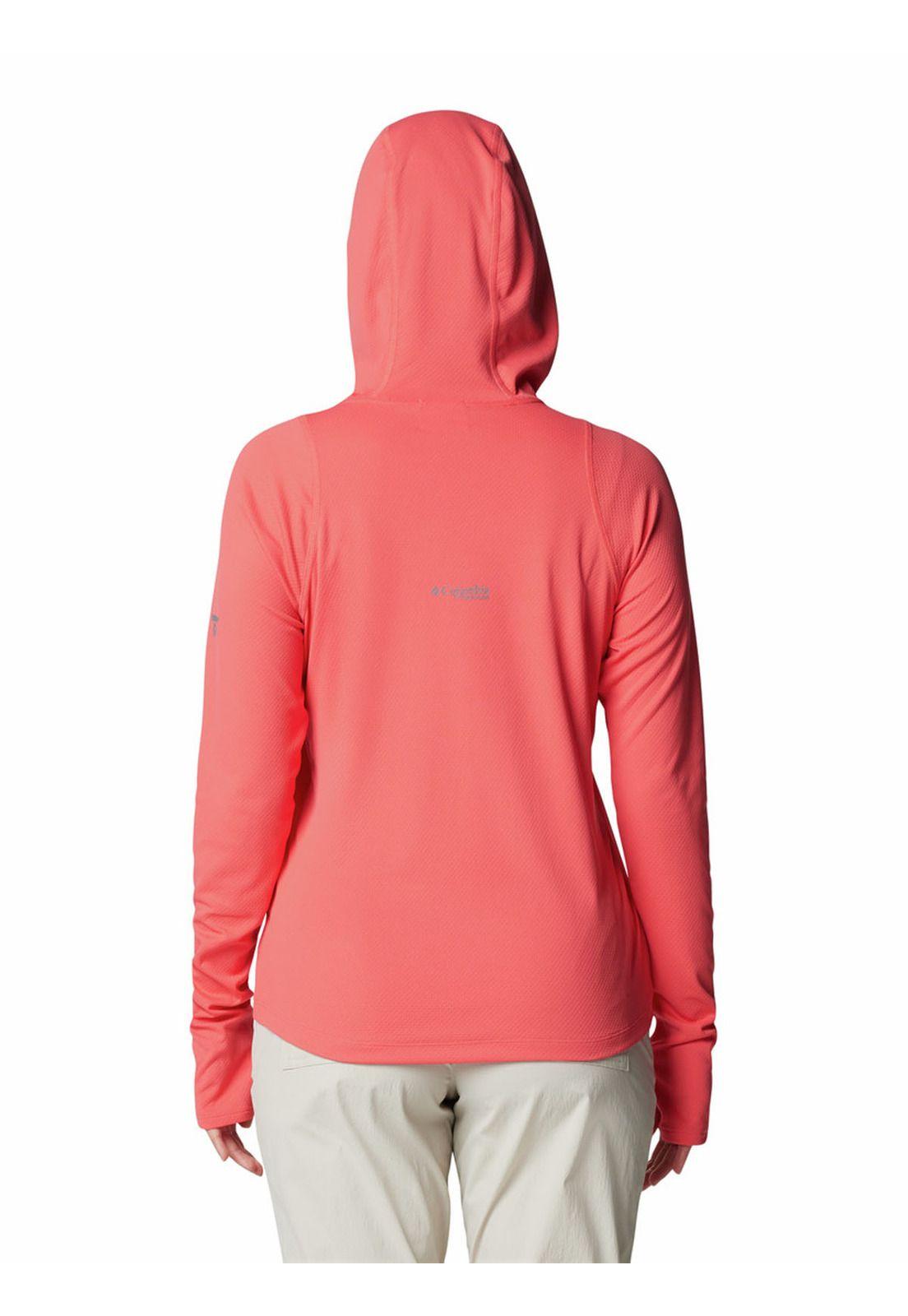 Polerón Mujer Summit Valley Hoodie Rojo-6