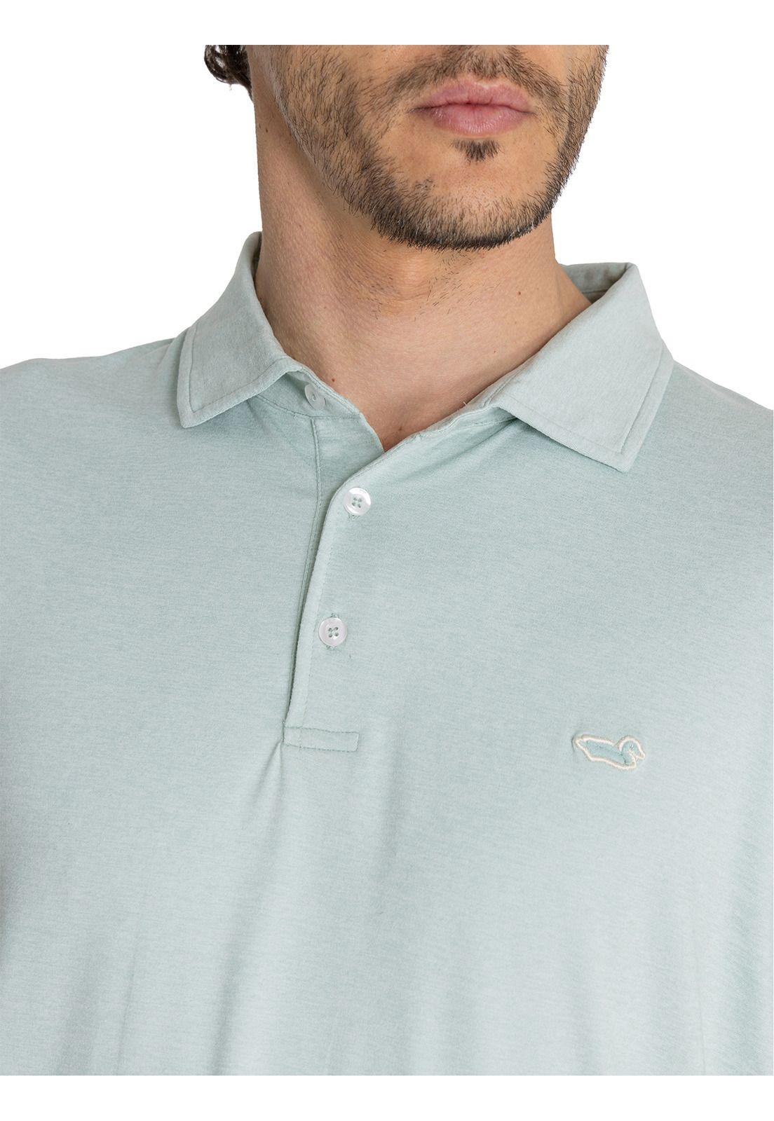 Polera Fibras Recicladas Verde Frateli Hombre -6