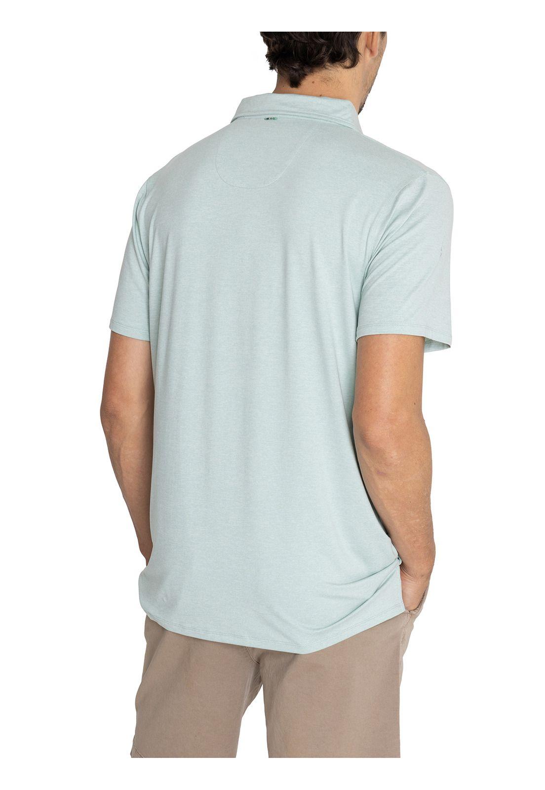 Polera Fibras Recicladas Verde Frateli Hombre -7