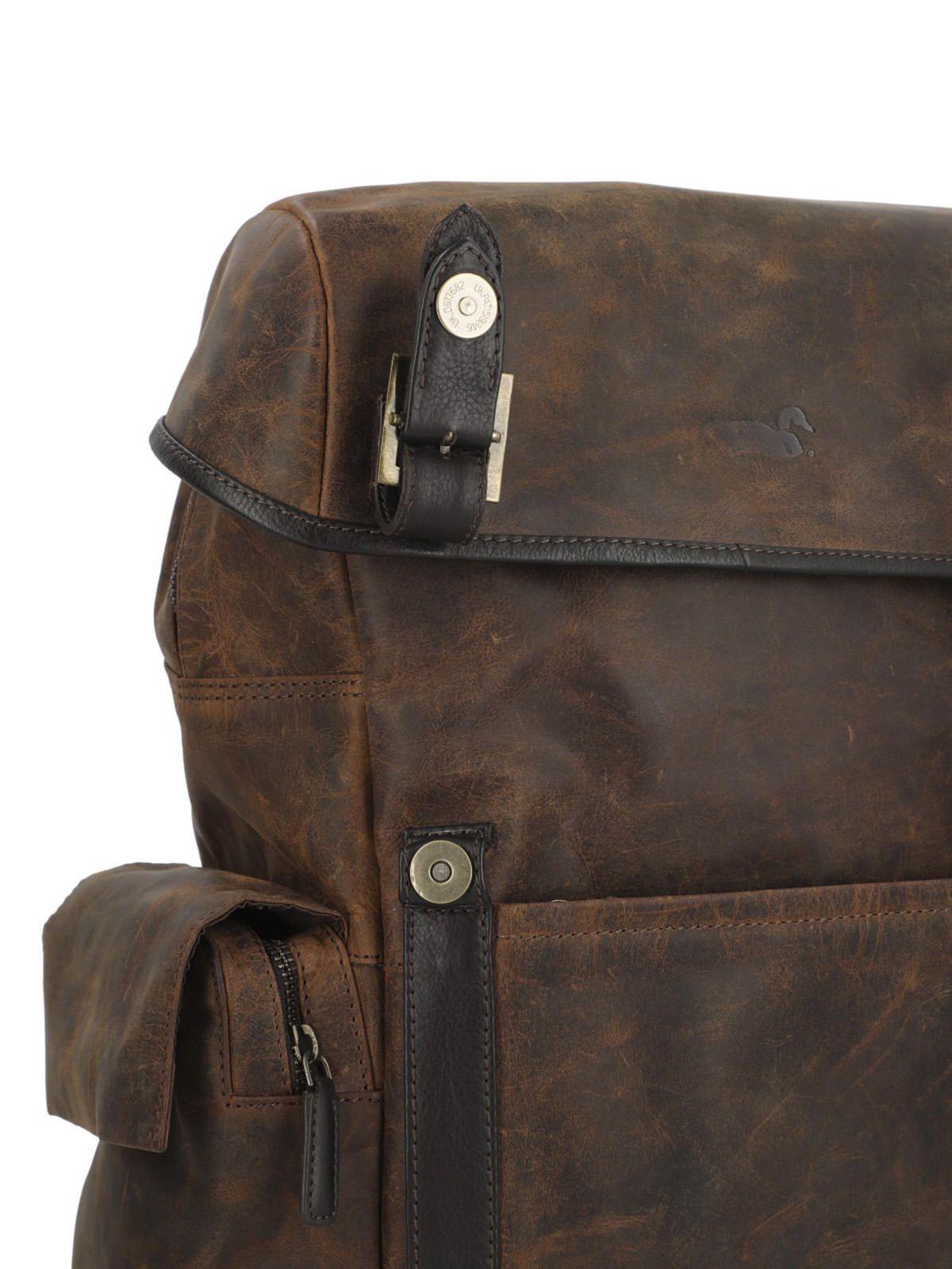 Mochila Cuero Hombre Oh Stephen Back Café-7