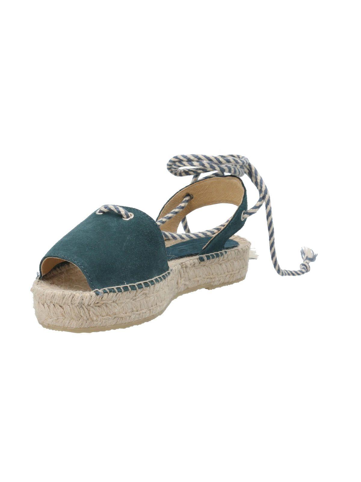 Alpargata Cuero Mujer Ivy Negro-4