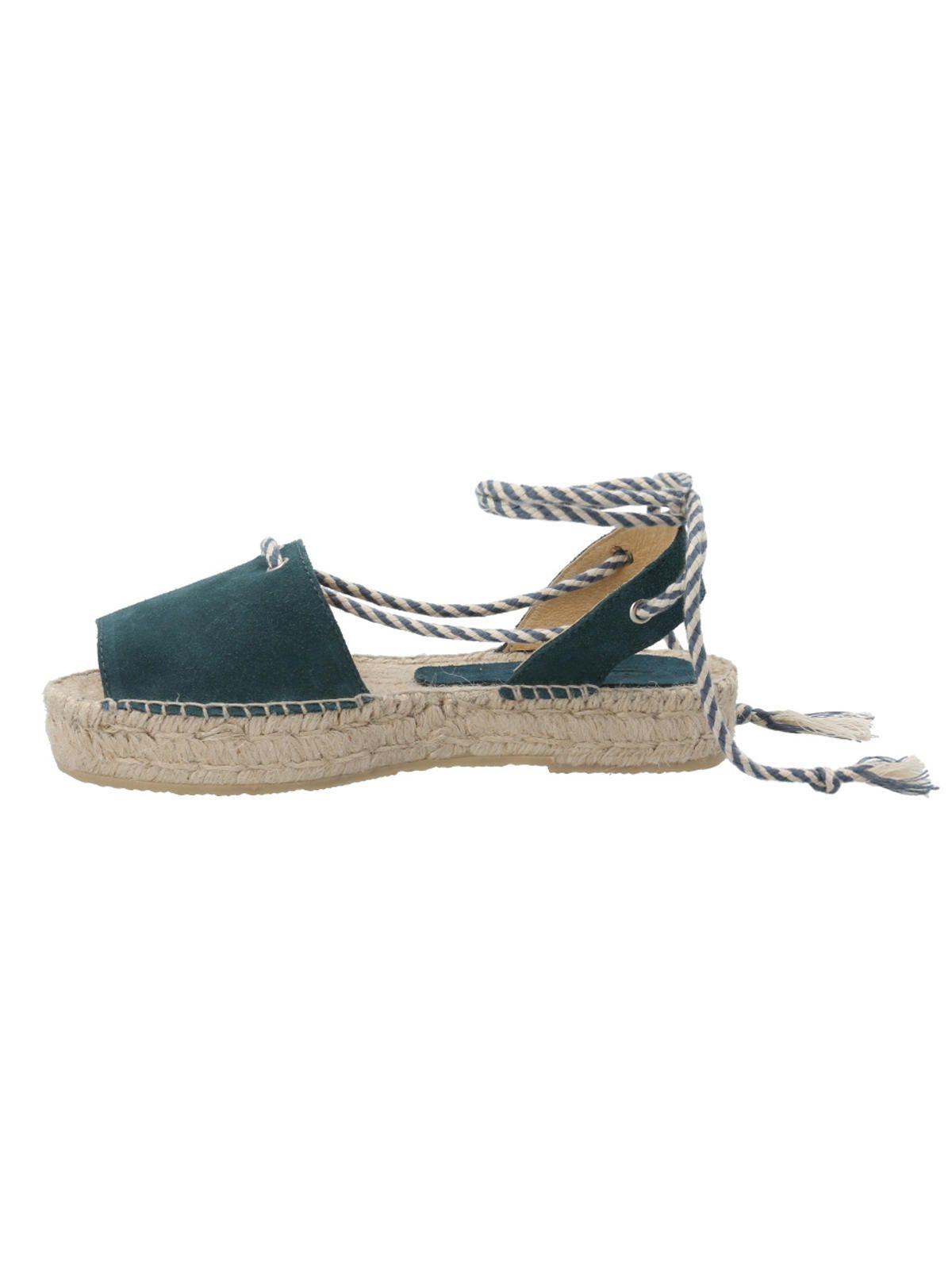 Alpargata Cuero Mujer Ivy Negro-5