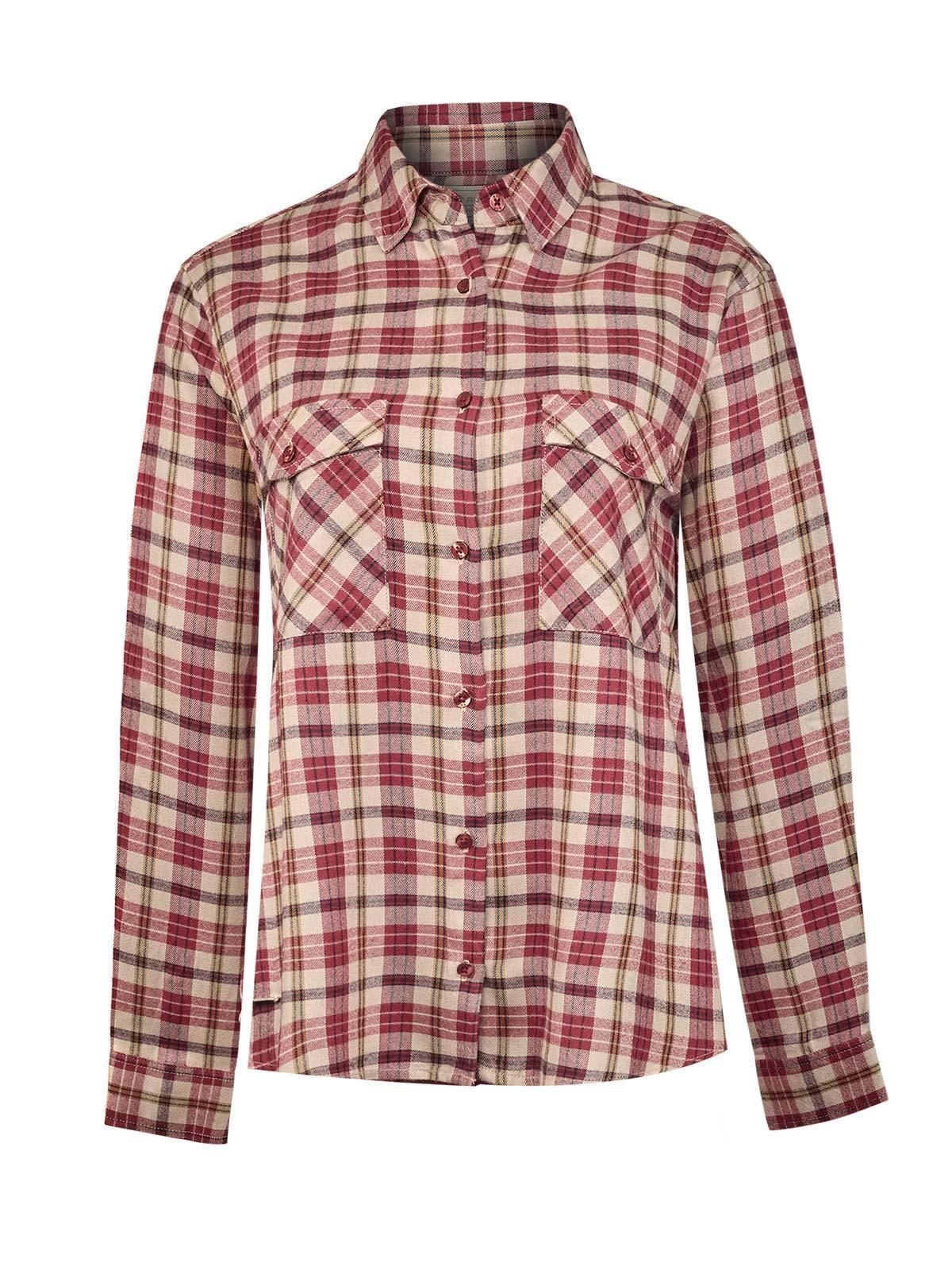 Blusa Rayón Mujer Magno Roja-0