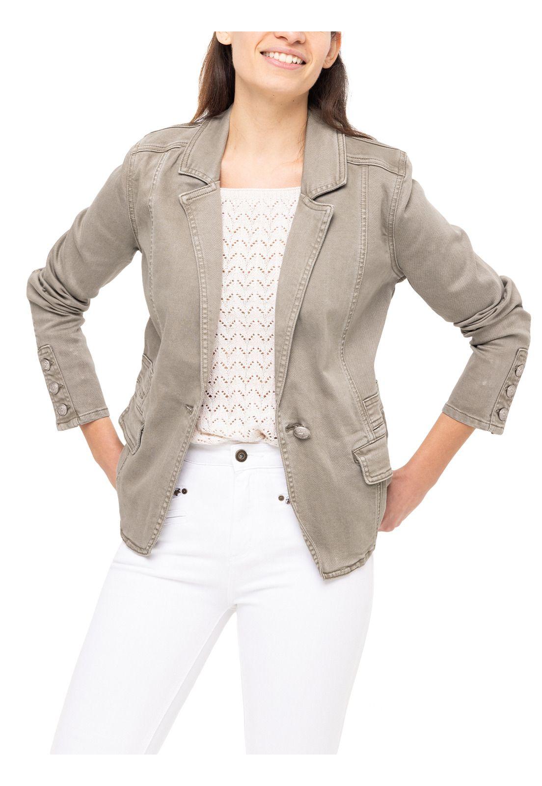 Chaqueta Natural Flex Hailey Gris Mujer-3
