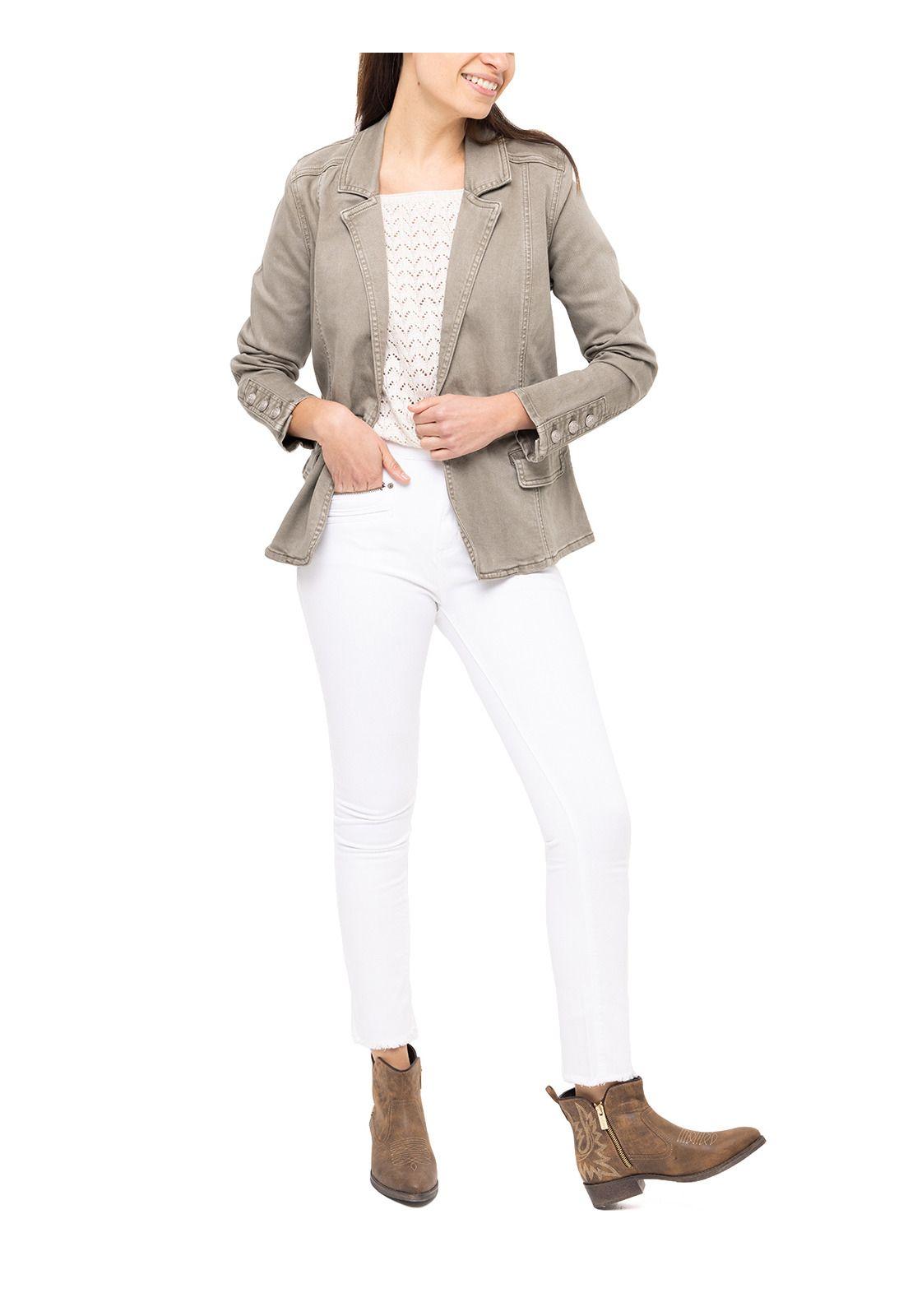 Chaqueta Natural Flex Hailey Gris Mujer-6