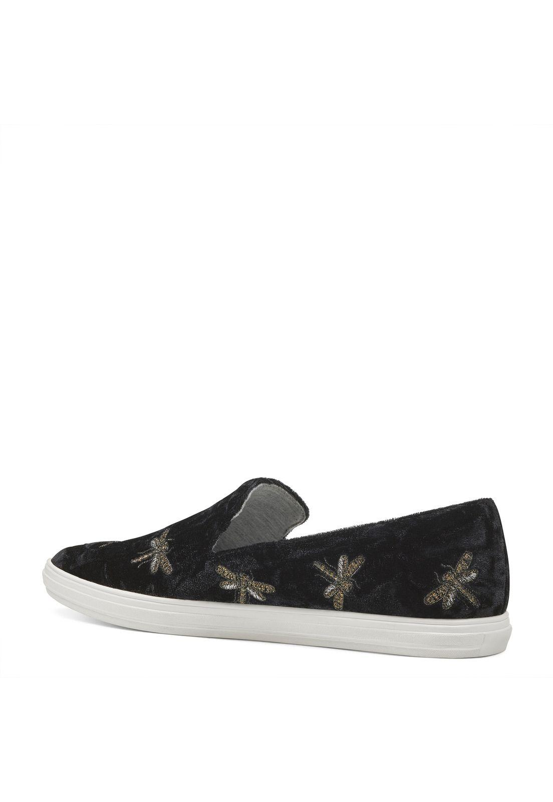 Slip On Shakail Negro Mujer-4