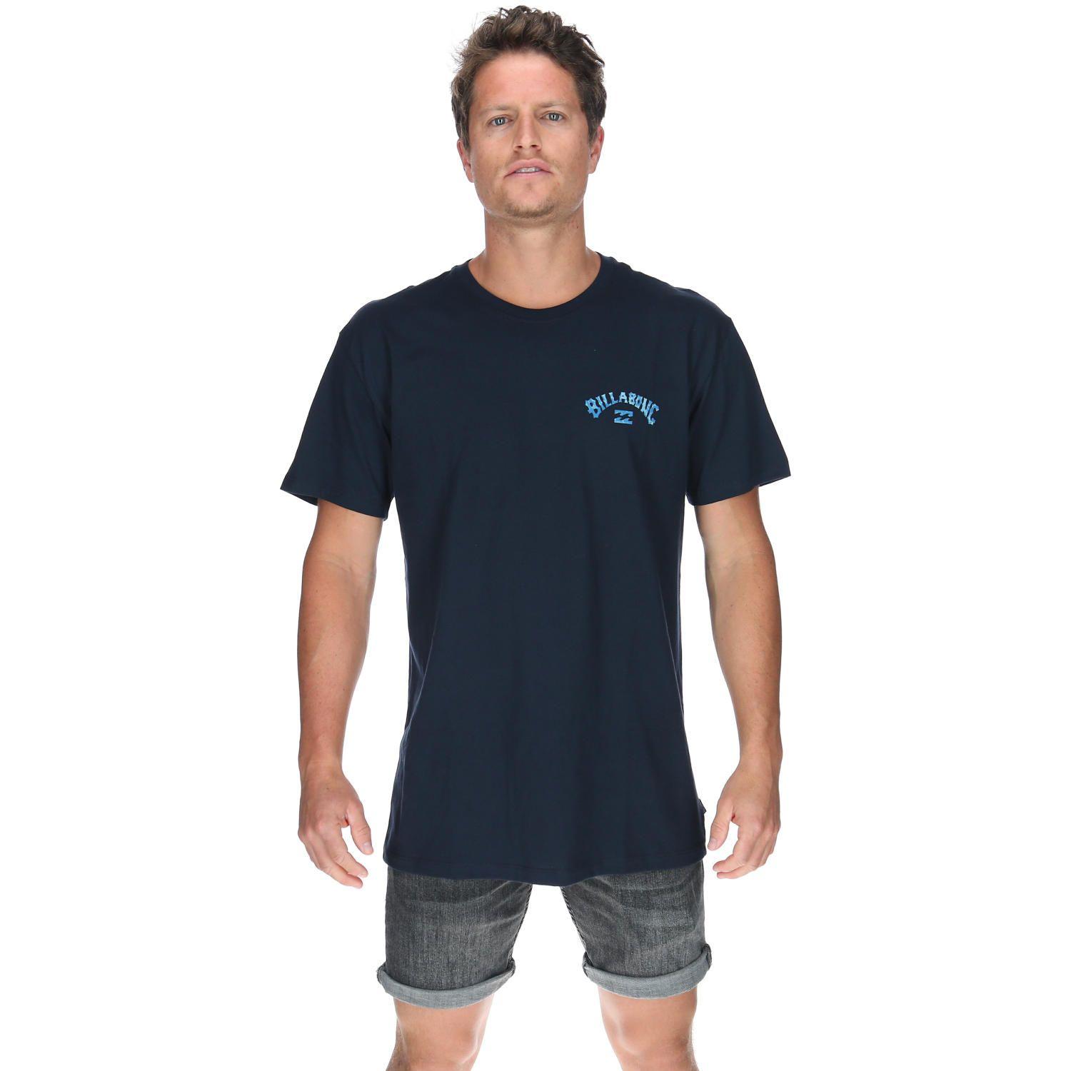 Polera M/C Hombre Arch Fill Ss Pole Azul-0