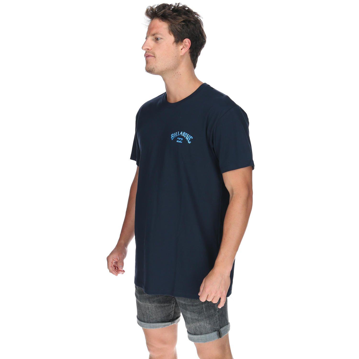 Polera M/C Hombre Arch Fill Ss Pole Azul-1