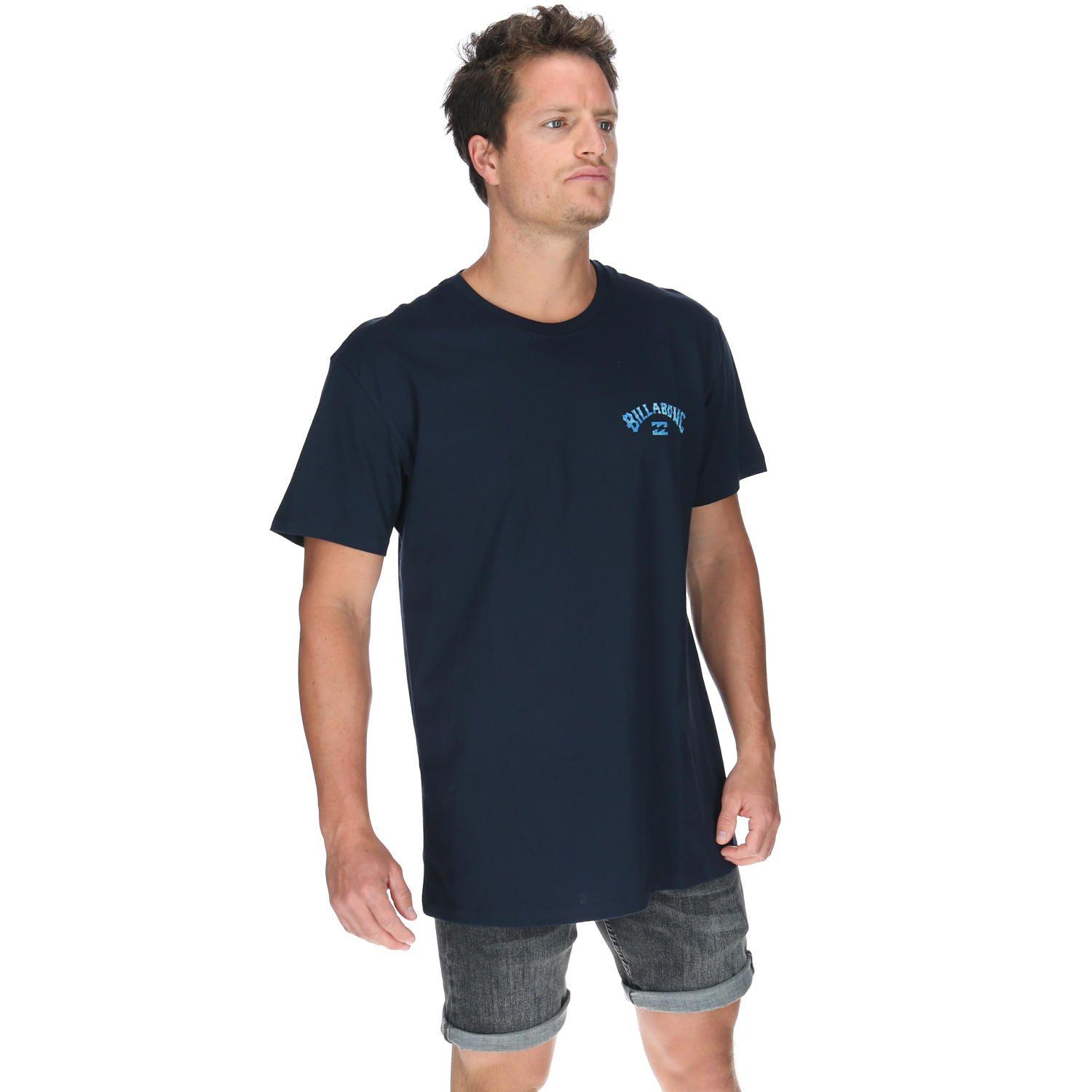 Polera M/C Hombre Arch Fill Ss Pole Azul-3