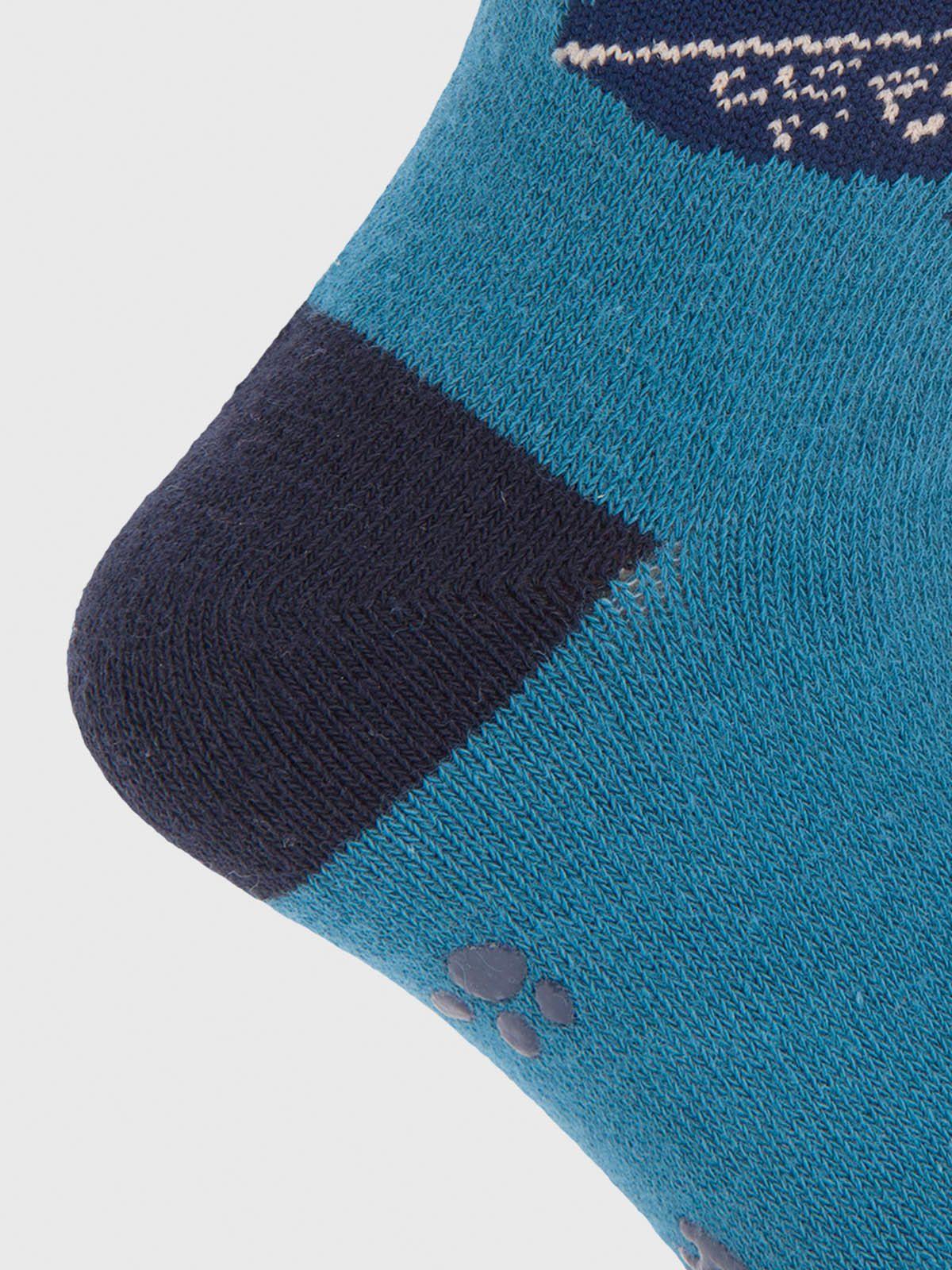 Calcetin Algodón Niño C Hp Surf Azul-3