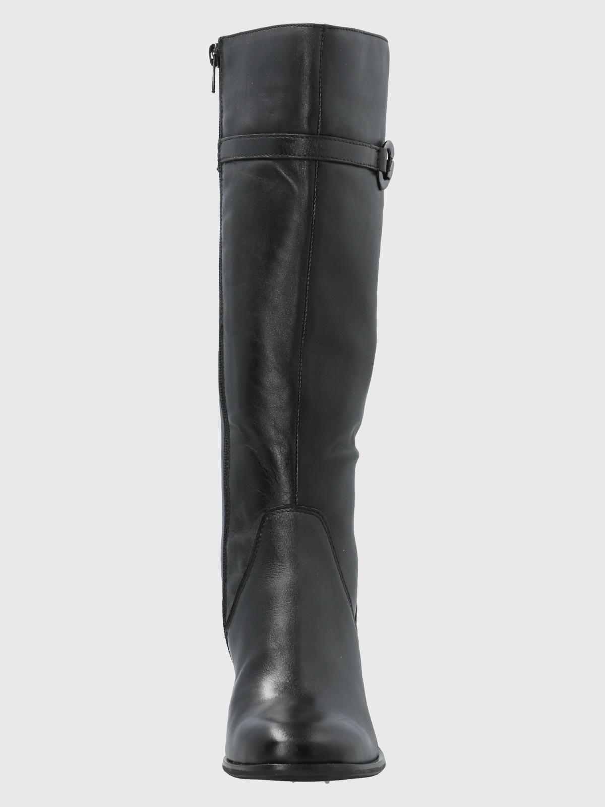 Bota Cuero Mujer Cladia Negro-3