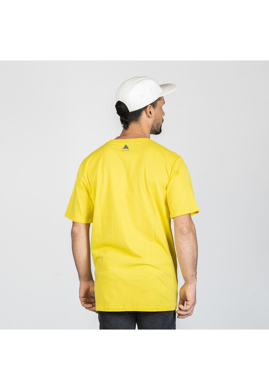 Polera M/C Hombre Active Amarillo-2