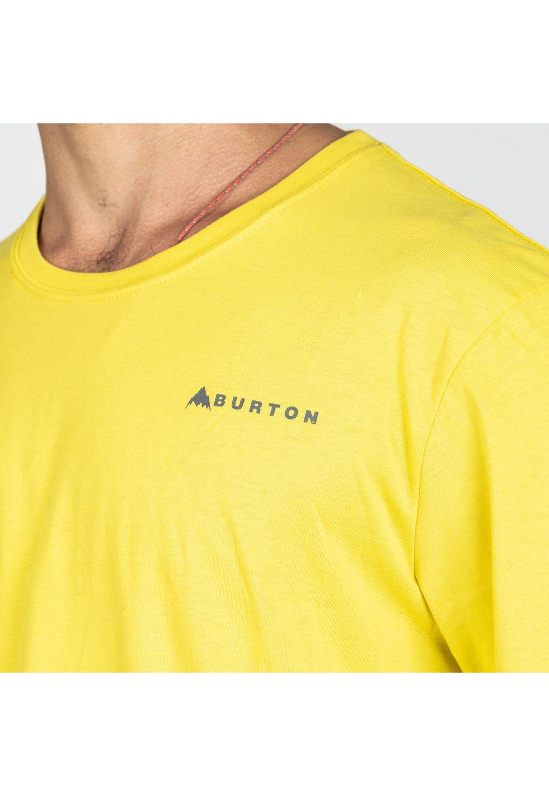Polera M/C Hombre Active Amarillo-3