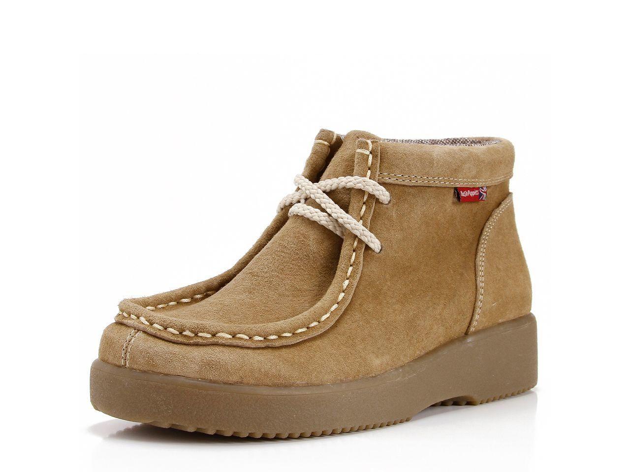 Botin Cuero Niño Sioux Café-1