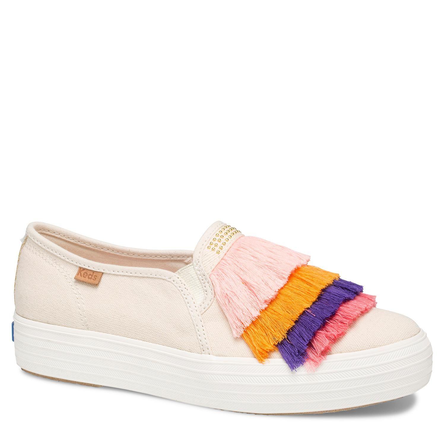 Zapatilla Triple Decker Lolita Beige Mujer-0