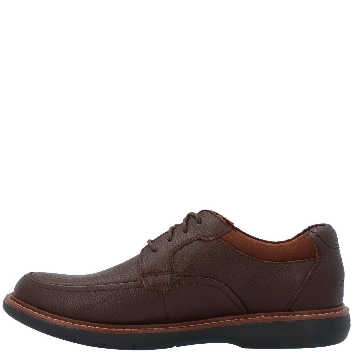 Zapato Cuero Hombre Kansas Burdeo-3