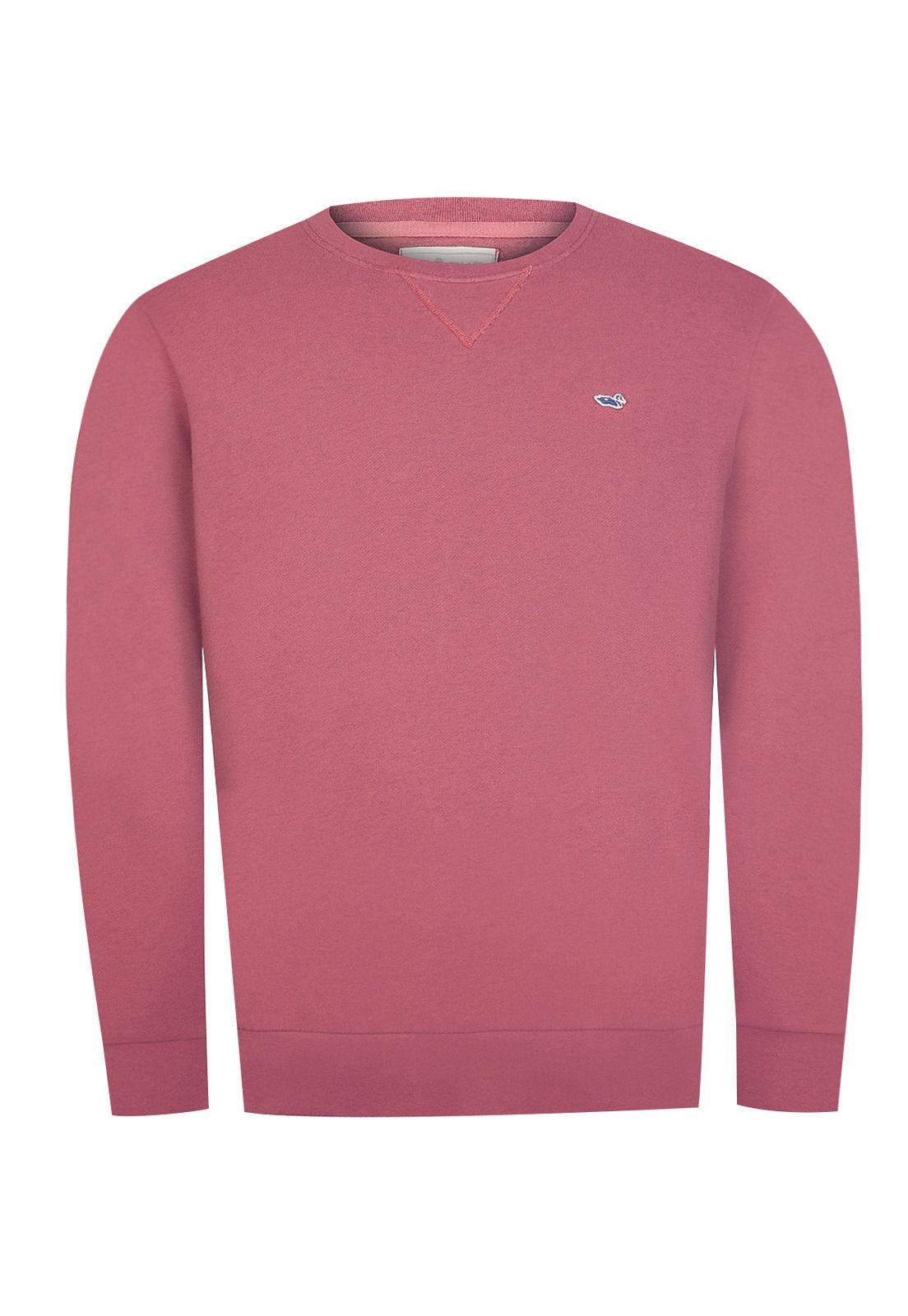 Polerón Algodón Orgánico Rosado Frateli Hombre -0