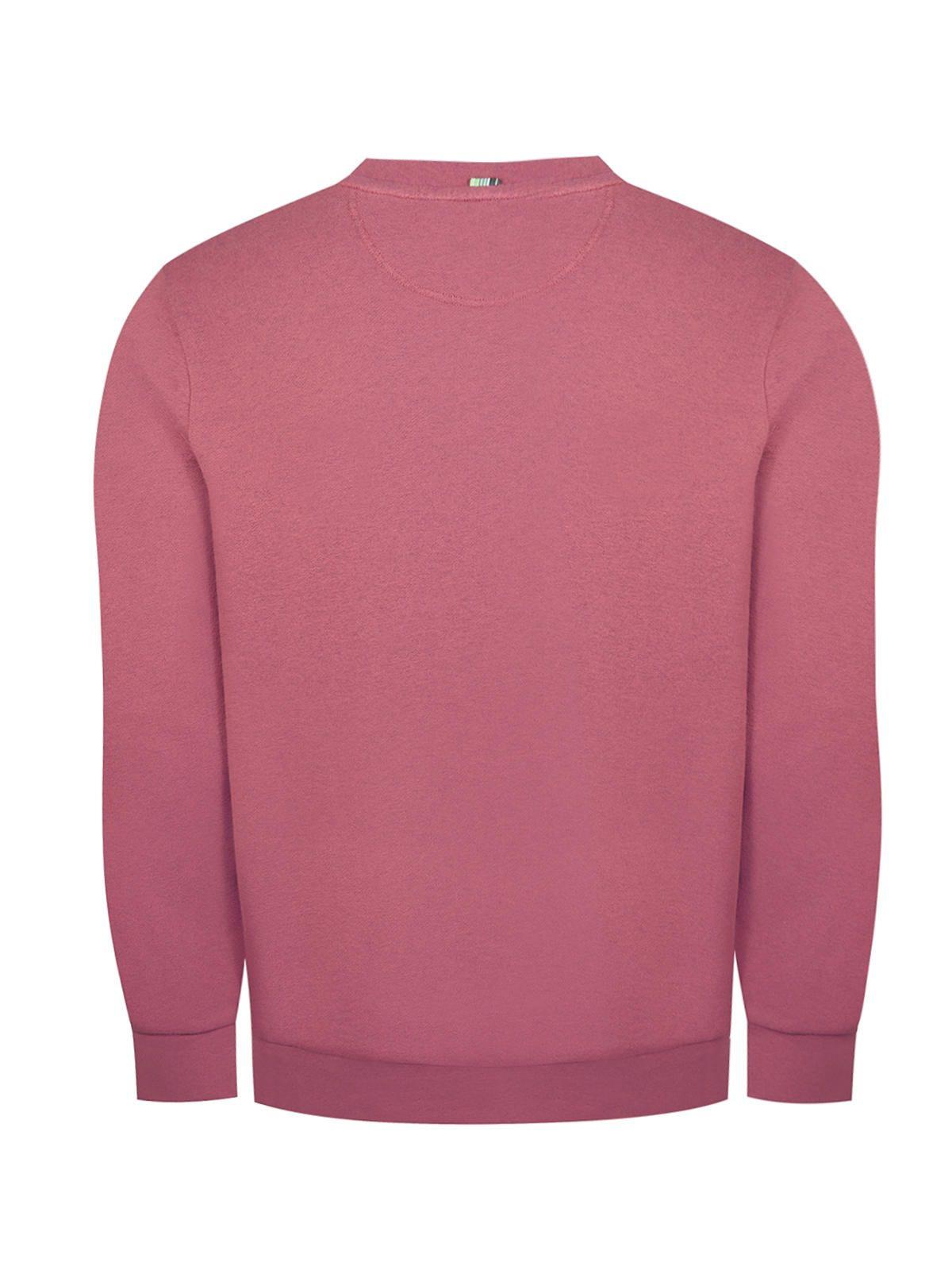 Polerón Algodón Orgánico Rosado Frateli Hombre -1