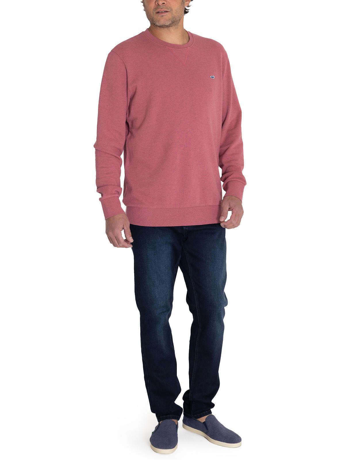 Polerón Algodón Orgánico Rosado Frateli Hombre -8