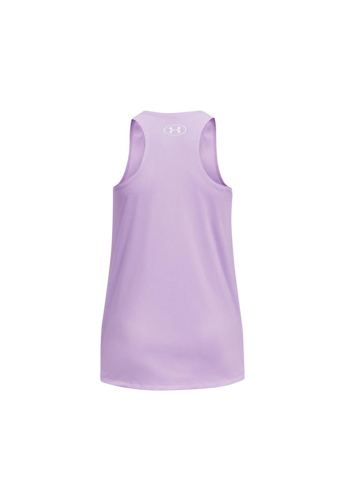 Polera S/M Training Tech™ Big Logo Morado Niña-1