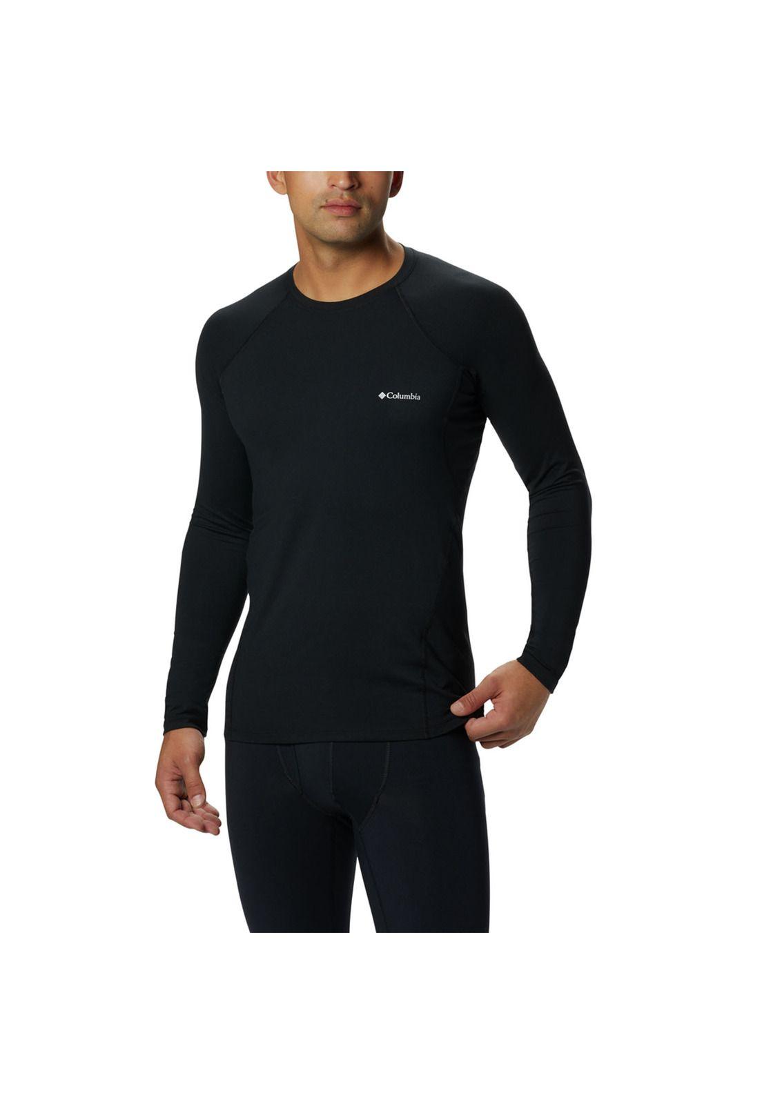 Primera Capa Polera Hombre Midweight Negro-0